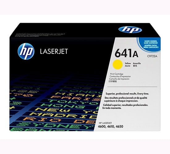Hộp mực laser màu HP CLJ 4600 641A C9722A Yellow Crtg