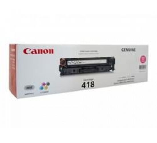 Hộp mực laser màu Canon - Cartridge 418C/M/Y chính hãng