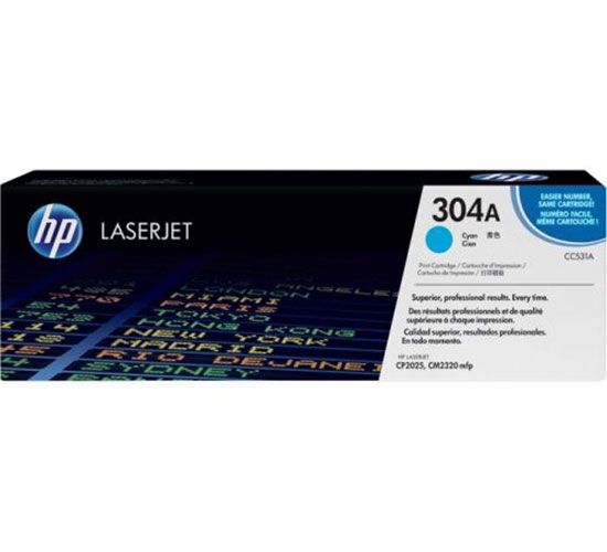 Hộp mực in laser màu HP Pro CP2025 Cyan