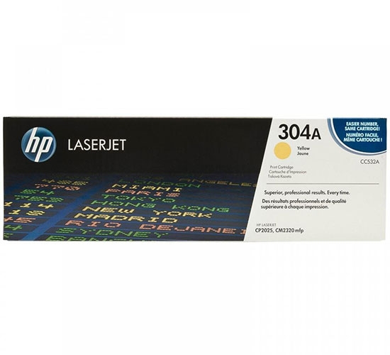 Hộp mực in laser màu  HP Pro CP2025 Yellow