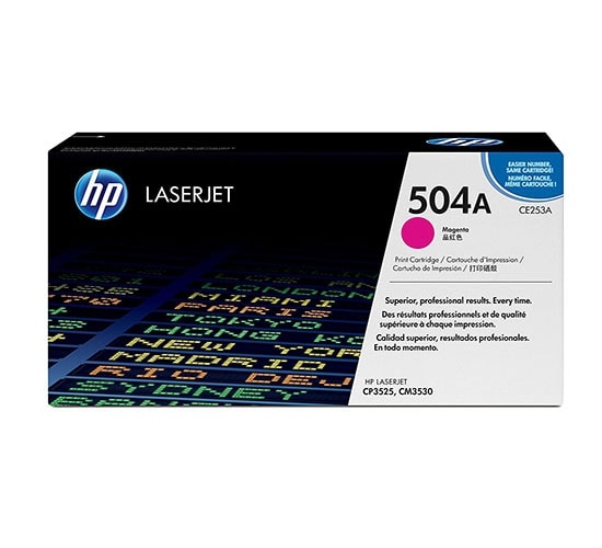 Hộp mực in laser màu  HP CP3525 CM3530 mfp Magenta