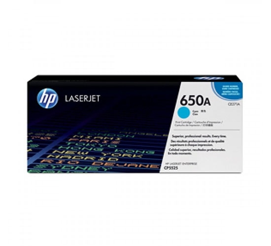 Hộp mực in laser màu HP CP5525 Cyan