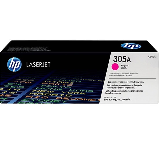 Hộp mực in laser màu  HP Pro M451 M475 Magenta