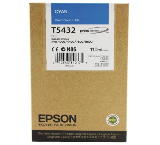 Hộp mực in phun màu Epson C13T543200