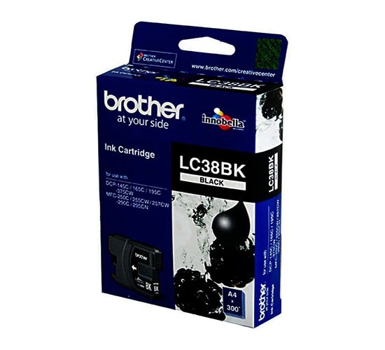 Hộp mực in phun màu Brother LC-38BK chính hãng