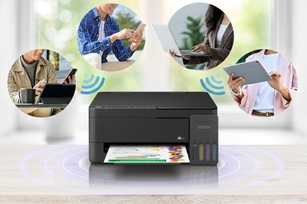 Máy in phun màu đa chức năng Epson L3350 Wifi (Chính hãng-2 năm)