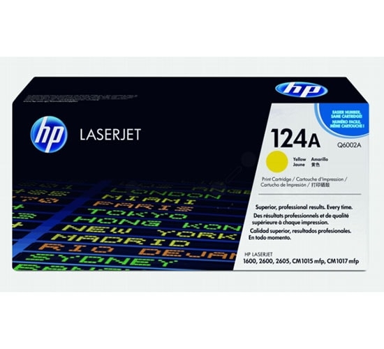 Hộp mực in laser màu HP Color LaserJet CP2600 2605 1600 Yellow