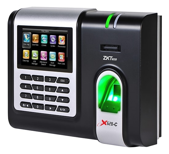 Máy chấm công vân tay và thẻ Ronald Jack X628C/USB+ID