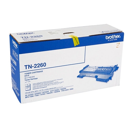 Hộp mực laser Brother TN-2260 chính hãng