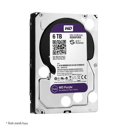 HDD WD Tím 6.0TB 3.5