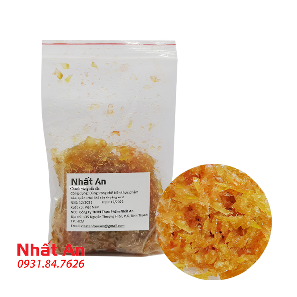 Mứt chanh vàng cắt sẵn