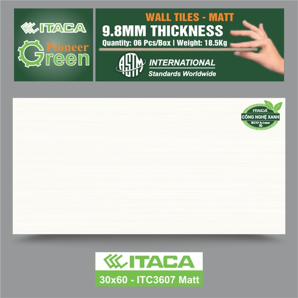GẠCH ỐP ITACA ITC3607 Matt