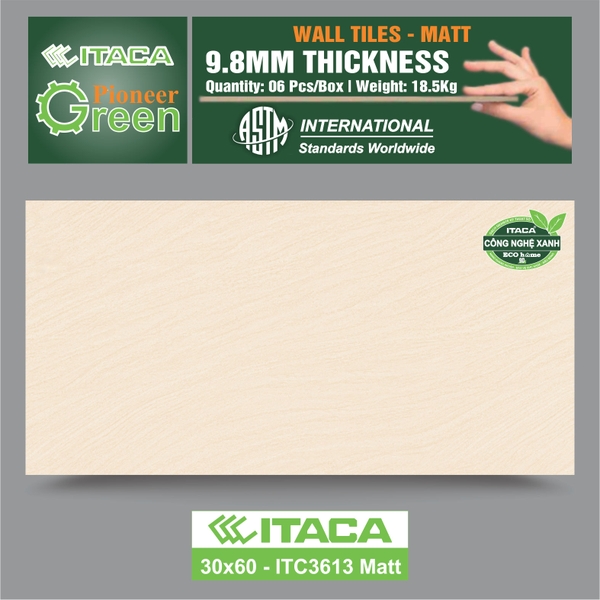 GẠCH ỐP ITACA ITC3613 Matt
