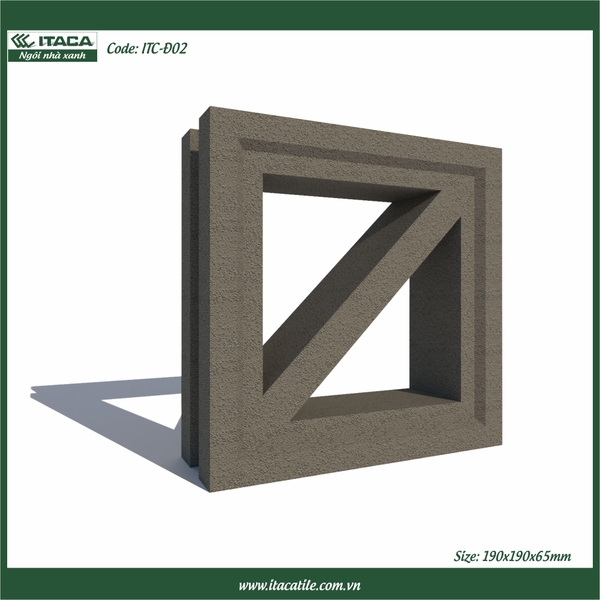 GẠCH BÔNG GIÓ: ITC-Đ02