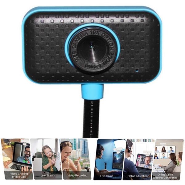 WEBCAM HỌC TRỰC TUYẾN XANH CAO CỔ - CÓ MICRO