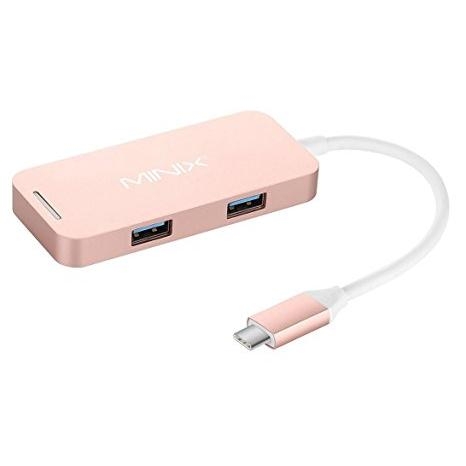 MINIX NEO C-MGR, USB-C Multiport Adapter - HDMI 4K, USB 3.0 chính hãng.