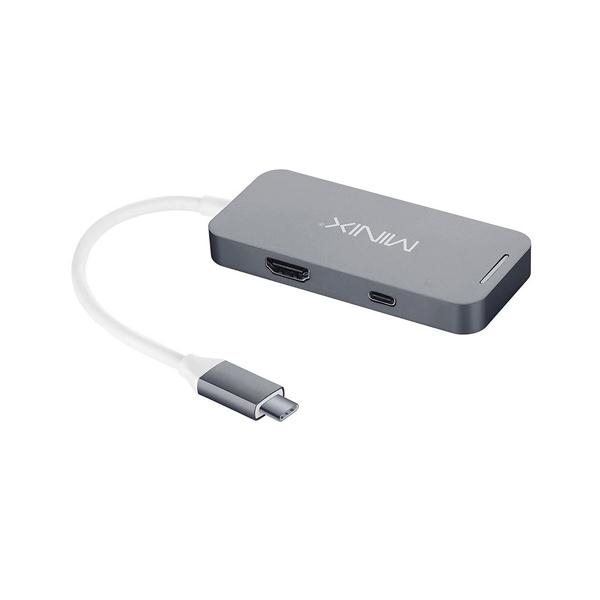 MINIX NEO C-MGR, USB-C Multiport Adapter - HDMI 4K, USB 3.0 chính hãng.