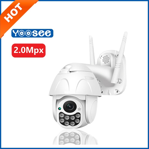 Camera Yoosee PTZ mini 1080P - 2Mpx ngoài trời - 4 đèn hòng ngoại- 4 đèn Flash