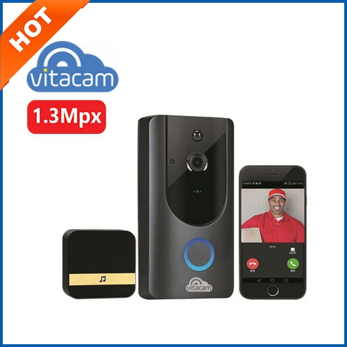 Chuông Cửa Ghi Hình Không Dây VITACAM DB02