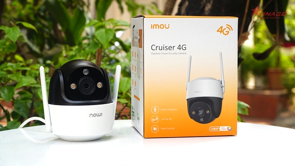 Mã S21FTP - Camera Imou IMOU Cruiser 4G PTZ - 2MP, dùng sim 4G, đủ Đèn Led, Mic ghi âm, Loa báo, Còi báo động.