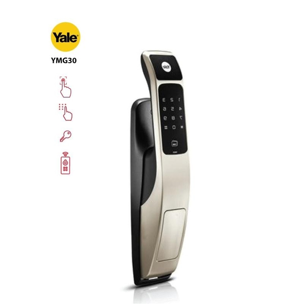 Khóa cửa mã số thẻ từ Yale YMG30