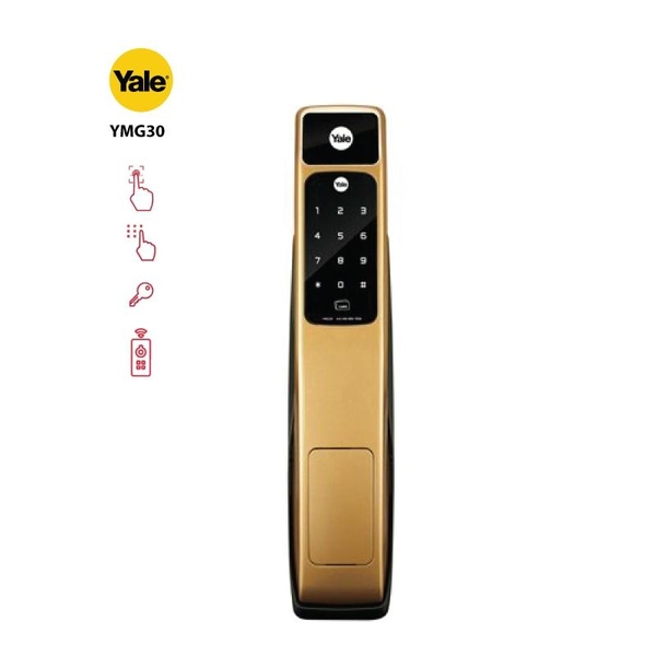 Khóa cửa mã số thẻ từ Yale YMG30