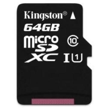 Thẻ nhớ Kingston MicroSDXC 64GB class 10, UHS-I, 45MB/s