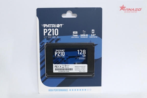 Ổ cứng SSD PATRIOT P210 128Gb SATA III Chính Hãng