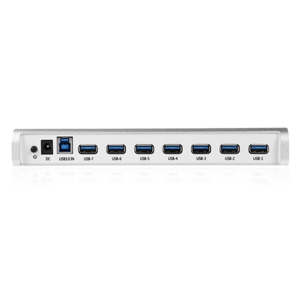 Dodocool DC04 - Bộ hub chia 1 ra 7 cổng USB 3.0, tốc độ 5Gbps chuẩn EU