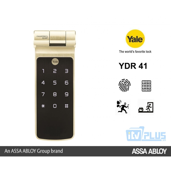 Khóa cửa vân tay mã số YALE YDR41