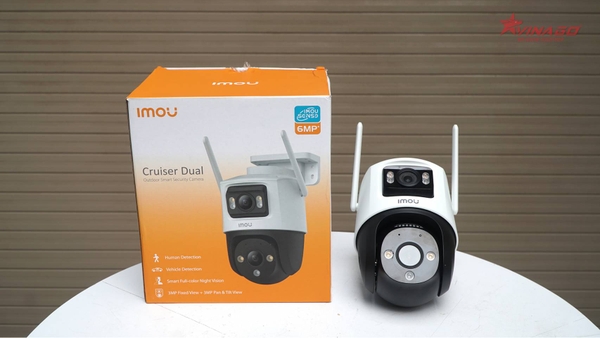 Camera 2 Mắt Ngoài Trời iMOU Cruiser Dual 6MP IPC-S7XP-6M0WED