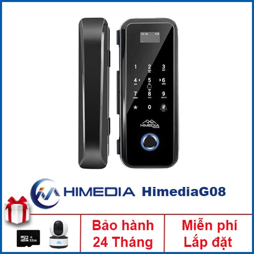 Khóa cửa kính thông minh Himedia G08