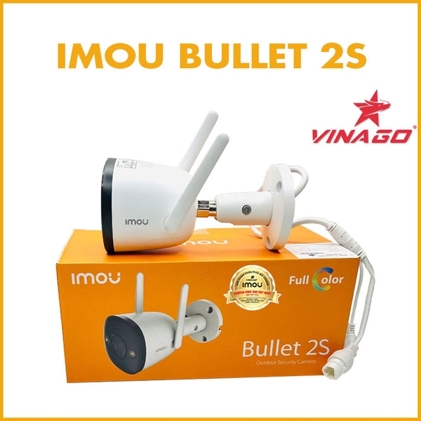 CAMERA IMOU Bullet 2S - Model IPC-F26FP - Camera Ngoài Trời Mới Nhất 2022