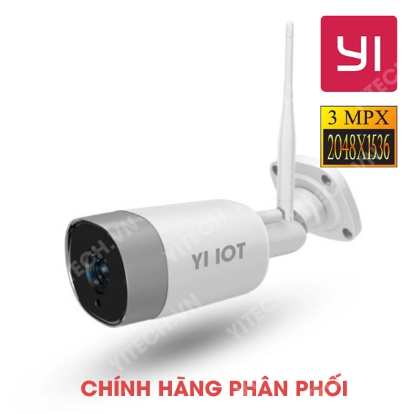 Camera IP ngoài trời YI IOT CB301 3MPX - 1536P, chính hãng phân phối