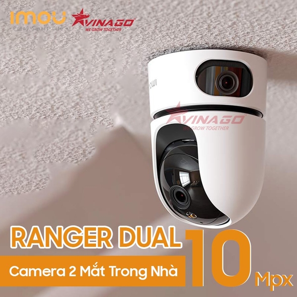 CAMERA 2 MẮT TRONG NHÀ IMOU RANGER DUAL 10MP IPC-S2XP-10M0WED