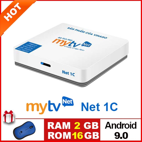 TV BOX MYTV NET 1C - 2022 Ram 2G-Rom 16GB - Có Bluetooth