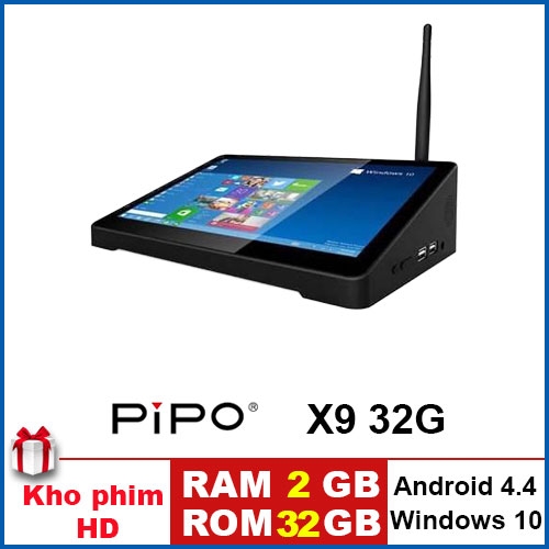 PiPo X9 32GB Dual OS Windows 10 & & Android 4.4