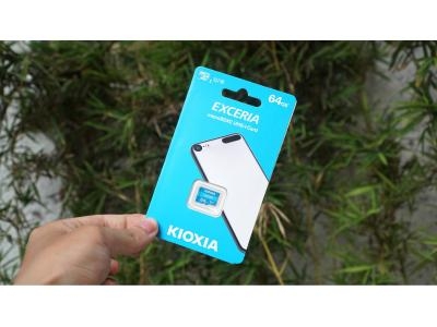 THẺ NHỚ MICROSD KIOXIA-64GB-EXCERIA CL10 U1 TỐC ĐỘ 100M/s-LMEX1L064GG4