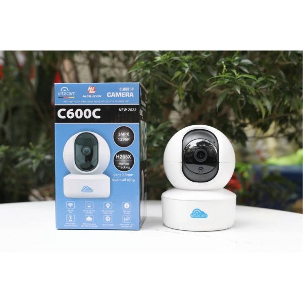 VITACAM C600C - 2MP 1080P, Đàm Thoại 2 Chiều, Báo Động