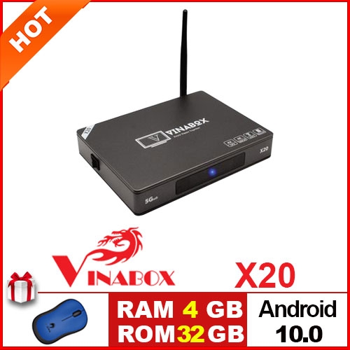 VINABOX X20 – 4G/32G – ANDROID 10.0 – SIÊU KHỦNG 2020