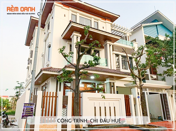 CÔNG TRÌNH RÈM CỬA: BIỆT THỰ NHÀ CHỊ HẰNG
