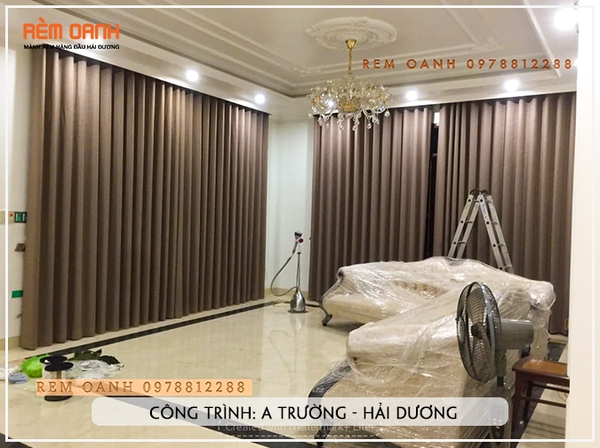 CÔNG TRÌNH RÈM CỬA: A TRƯỜNG - HẢI DƯƠNG