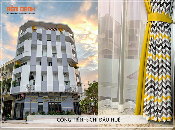 CÔNG TRÌNH RÈM CỬA : kHÁCH SẠN CHỊ ĐẬU HUỆ