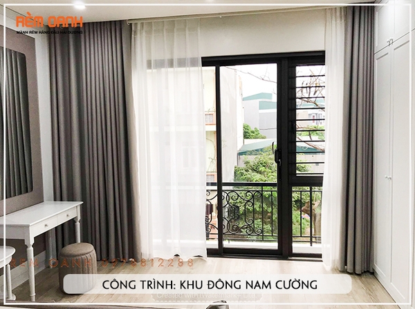 CÔNG TRÌNH RÈM CỬA: KHU ĐÔNG NAM CƯỜNG