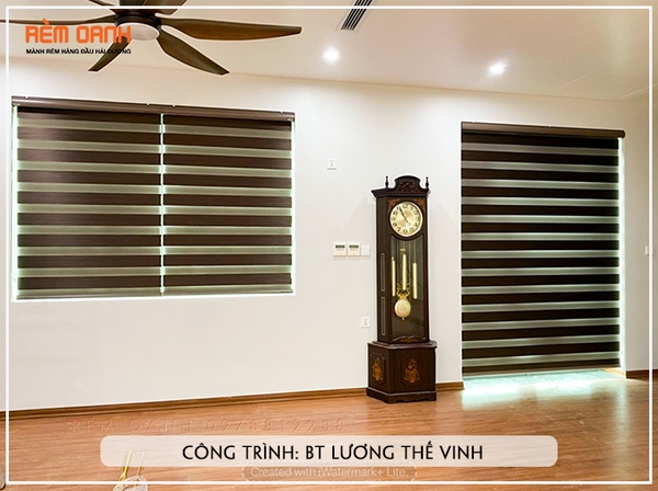 CÔNG TRÌNH RÈM CỬA: BIỆT THỰ LƯƠNG THẾ VINH