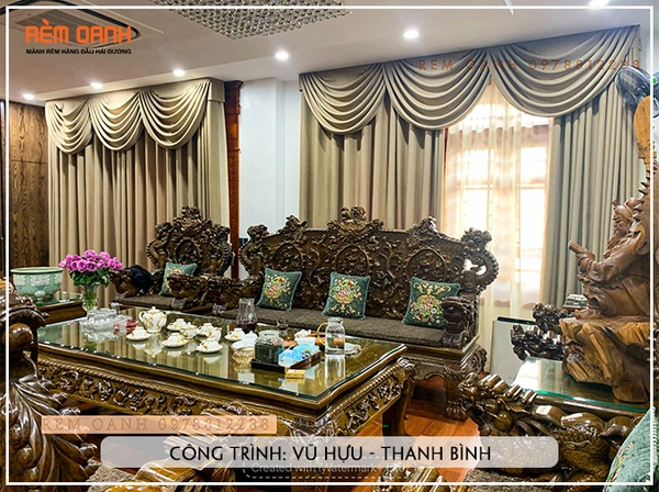 CÔNG TRÌNH RÈM CỬA: VŨ HỰU - THANH BÌNH