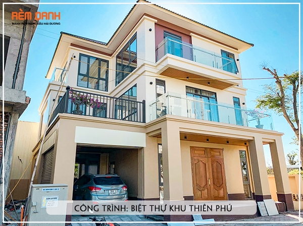 CÔNG TRÌNH: BIỆT THƯ KHU THIÊN PHÚ