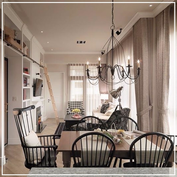 Rèm Vải 1 màu hiện đại