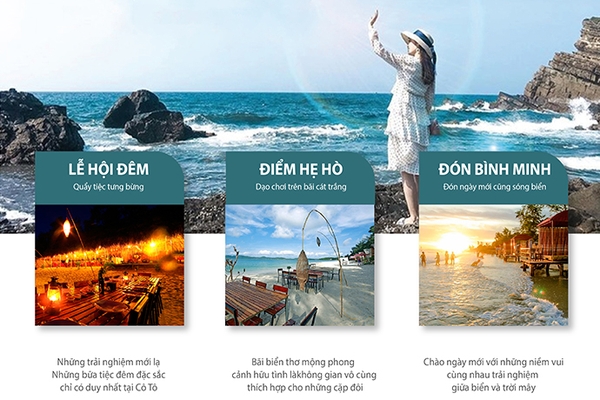 Trải nghiệm làng du lịch Hồng Hải