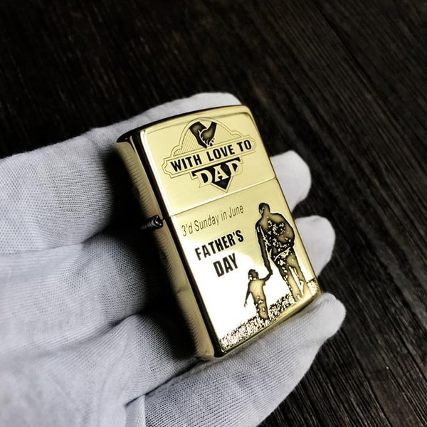 zippo mỹ cha con